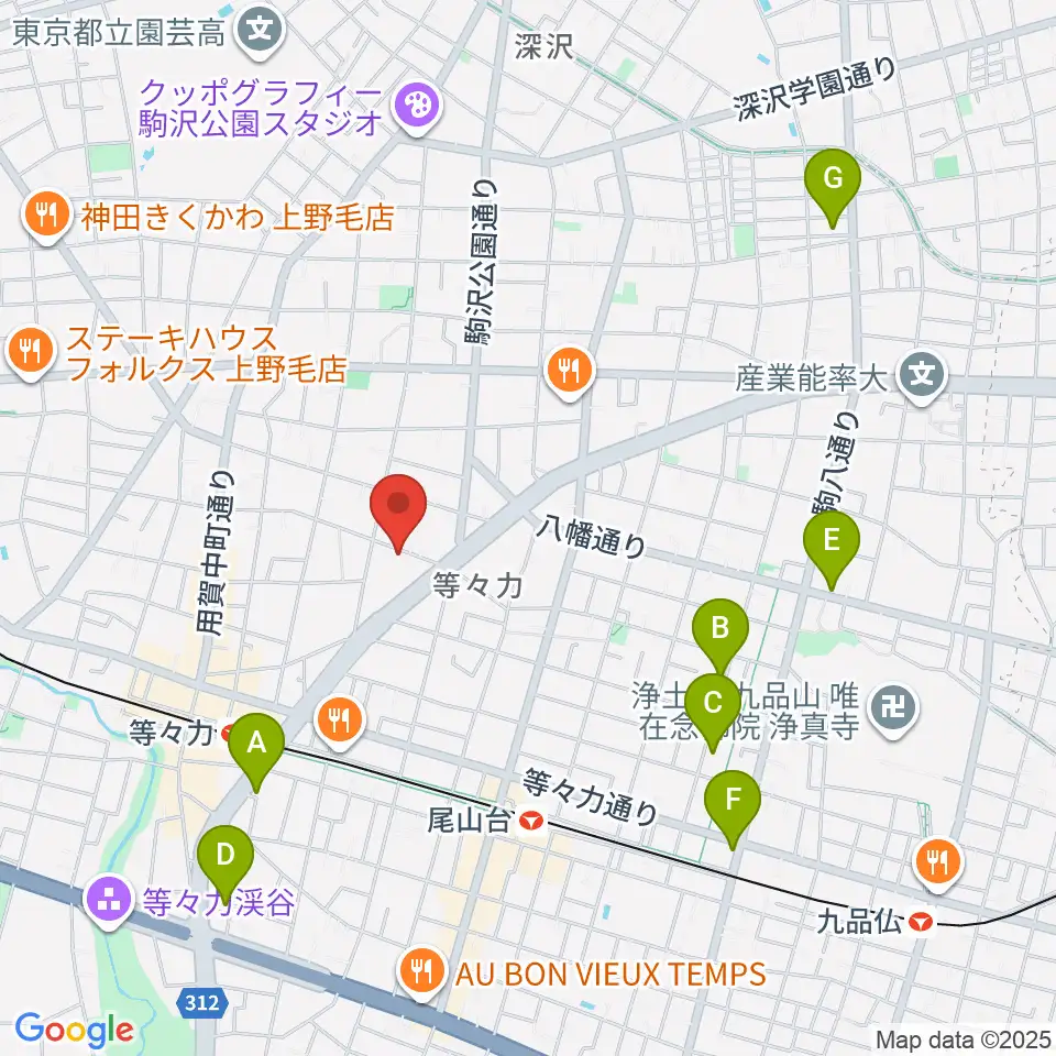 アソルハーモニクス周辺のホテル一覧地図