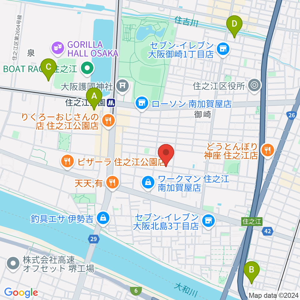 CSE Recording Studio周辺のホテル一覧地図