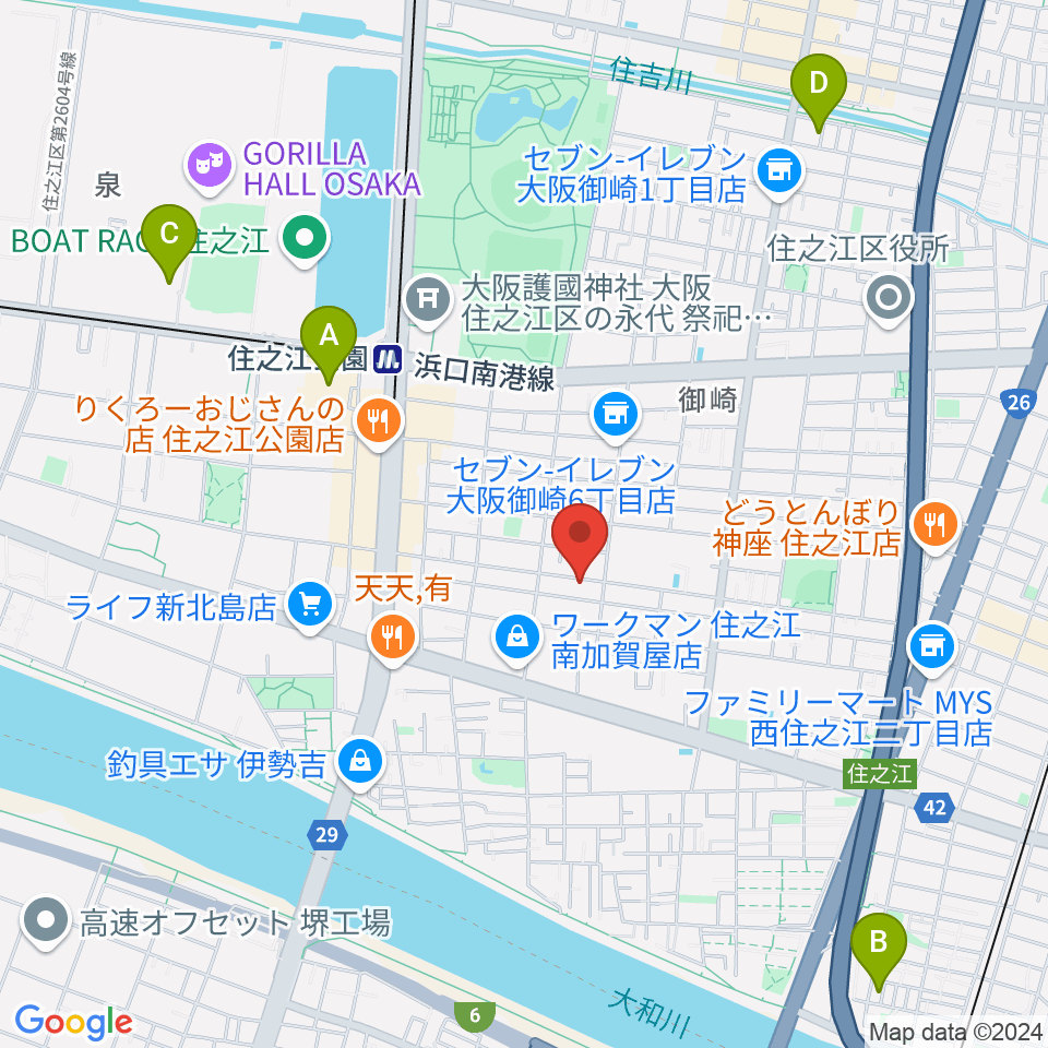 CSE Recording Studio周辺のホテル一覧地図