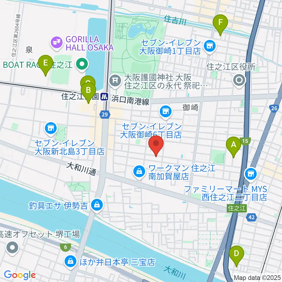 CSE Recording Studio周辺のホテル一覧地図