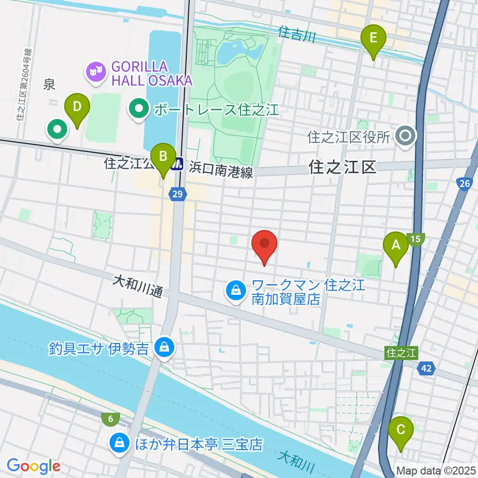 CSE Recording Studio周辺のホテル一覧地図