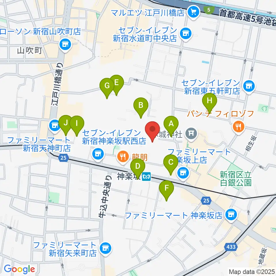 大洋レコード周辺のホテル一覧地図