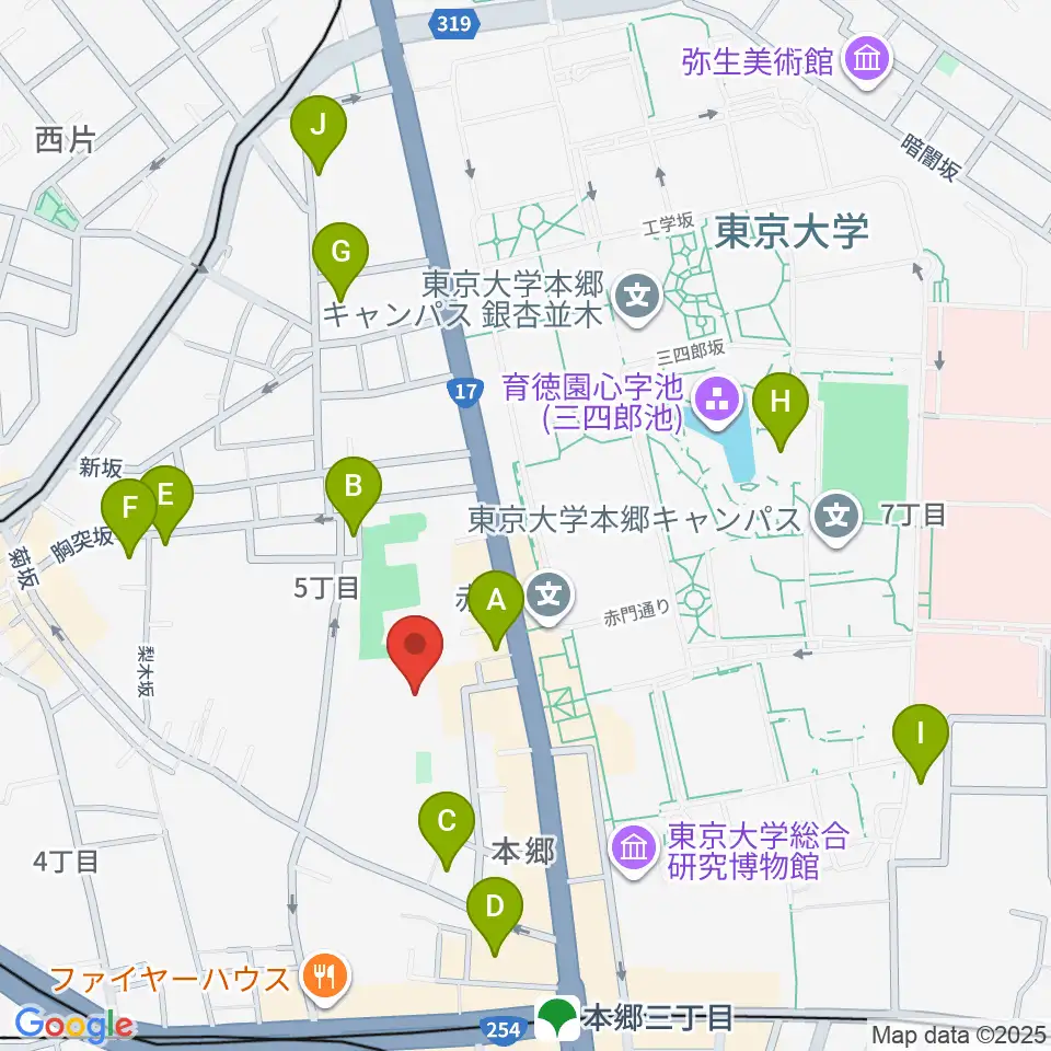 グランデスオノ周辺のホテル一覧地図