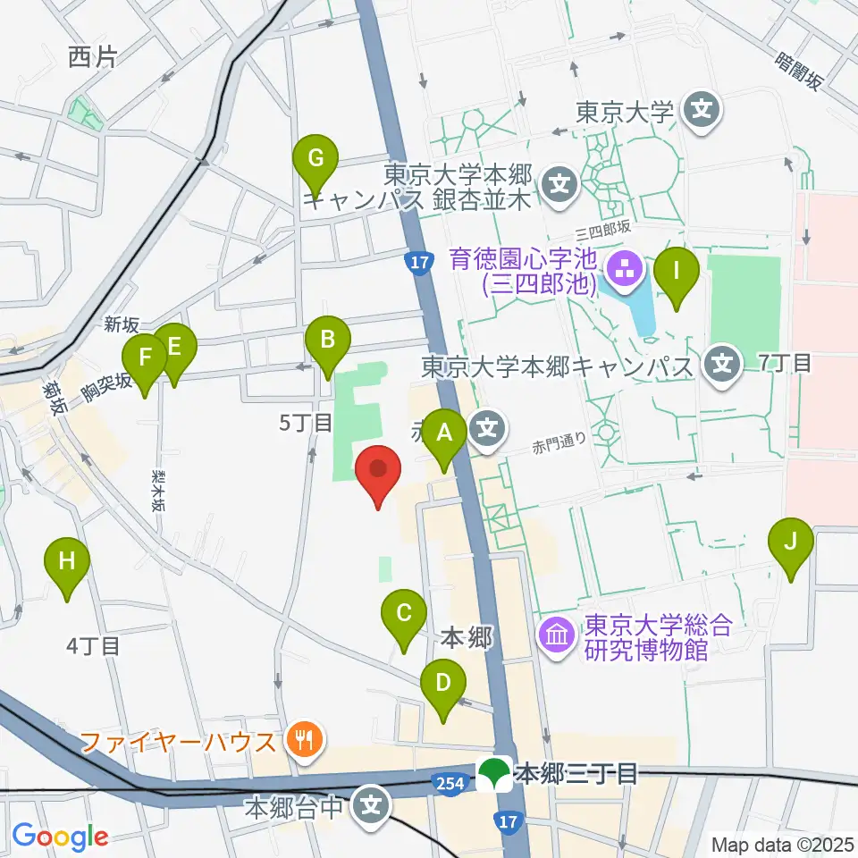 グランデスオノ周辺のホテル一覧地図