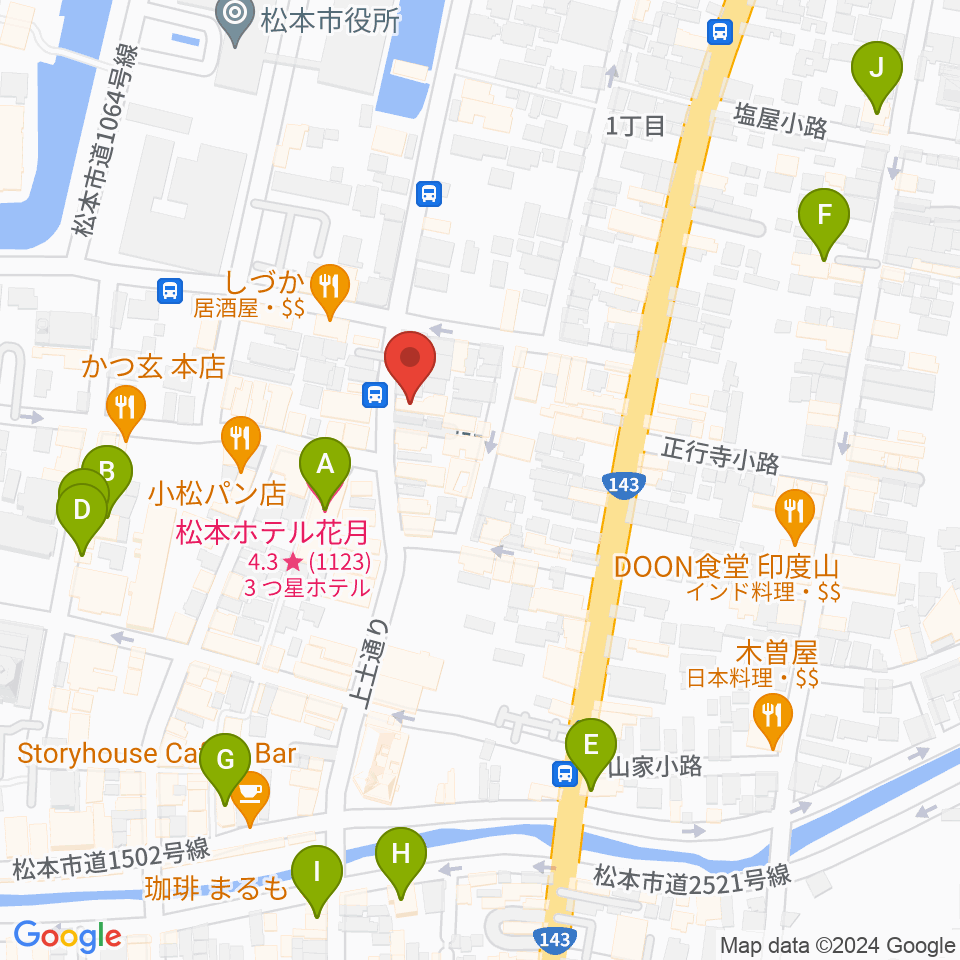 Studio Portrait周辺のホテル一覧地図