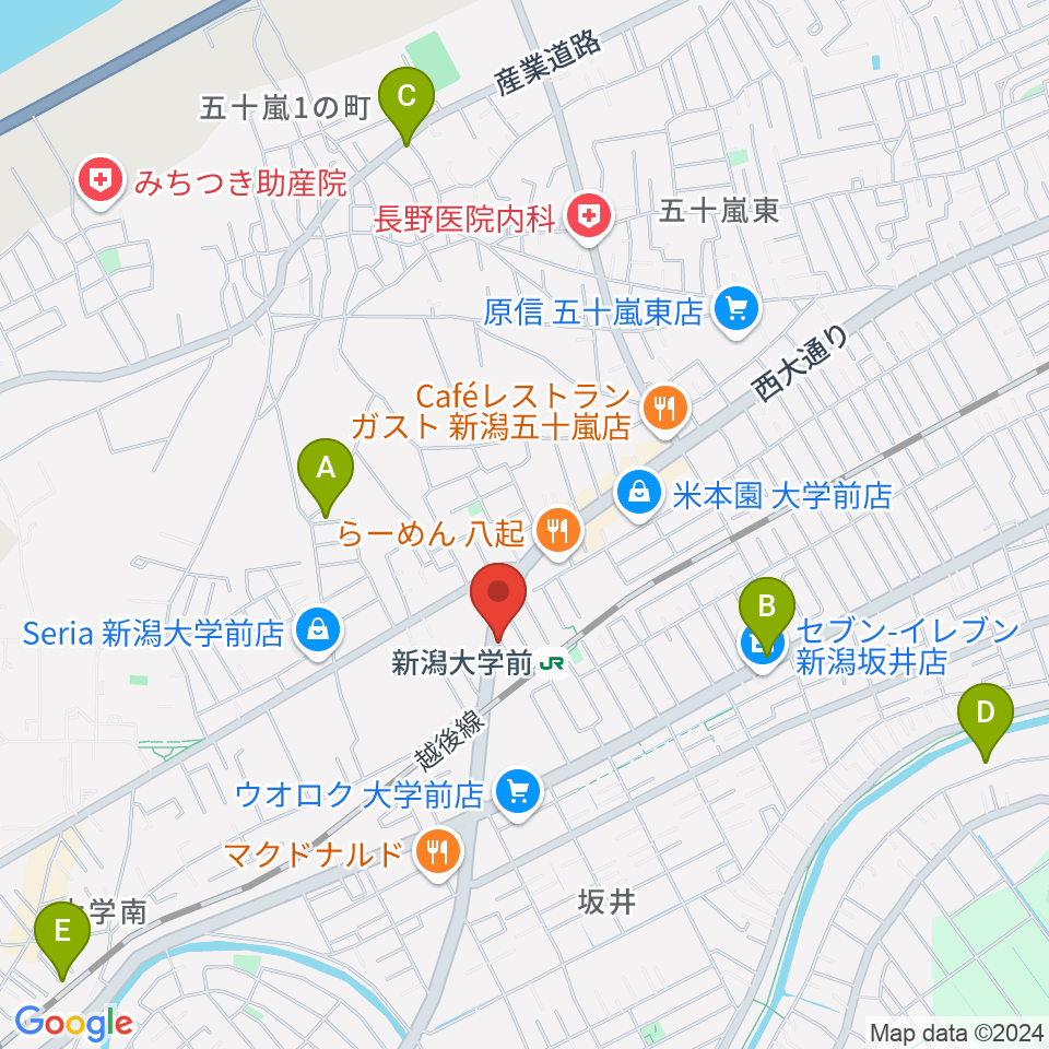 スタジオアップル周辺のホテル一覧地図