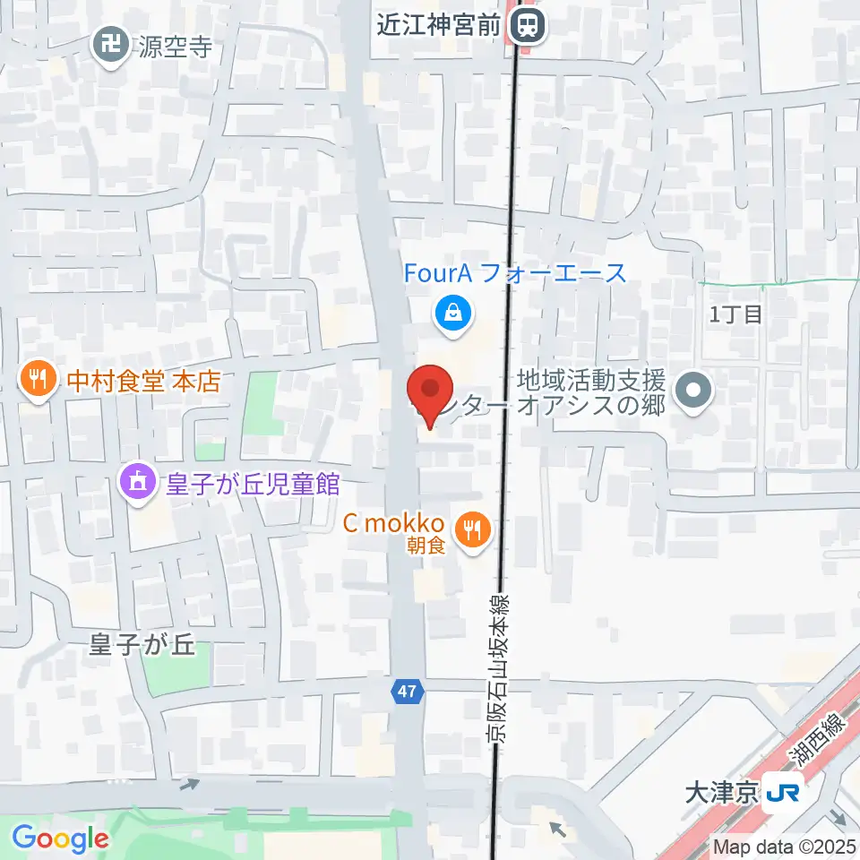 ヒラヤマ管楽器工房周辺のホテル一覧地図