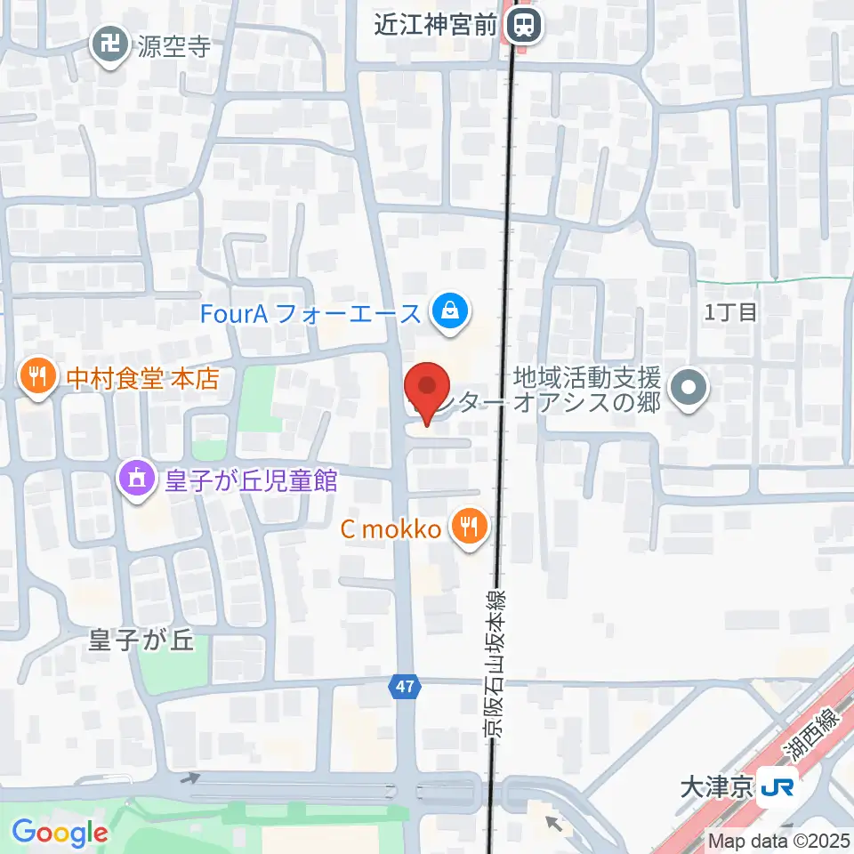 ヒラヤマ管楽器工房周辺のホテル一覧地図