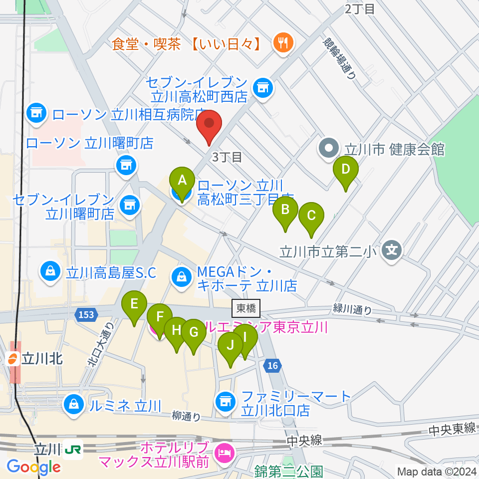 青江楽器ミュージック・イン・トム周辺のホテル一覧地図