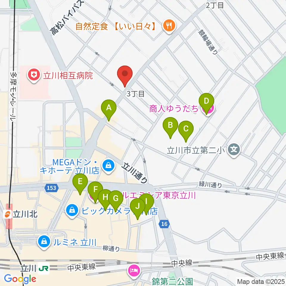 青江楽器ミュージック・イン・トム周辺のホテル一覧地図
