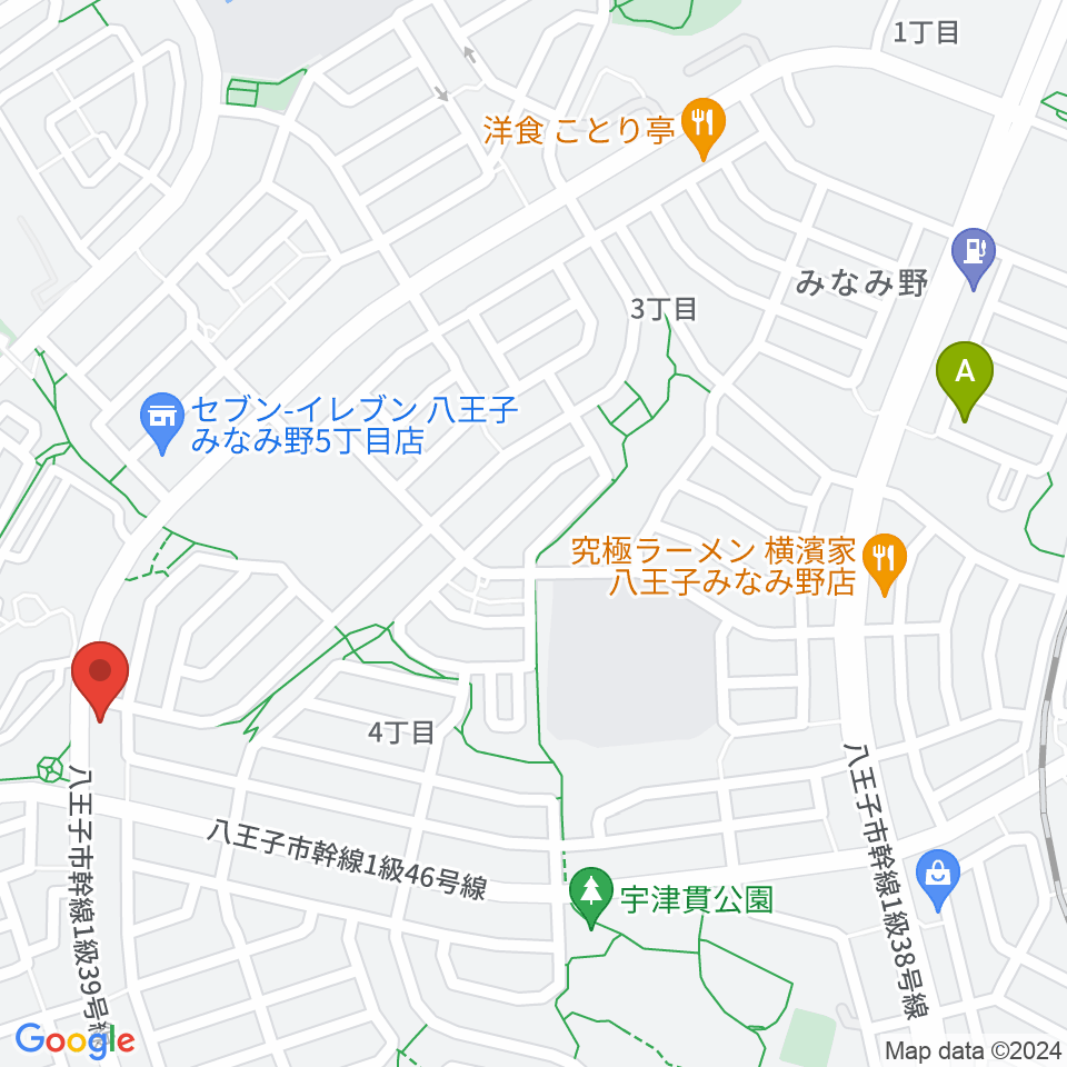 Tokyo Star Radio（八王子FM）周辺のホテル一覧地図