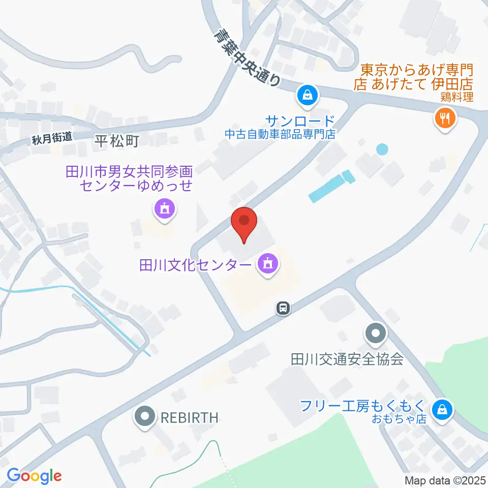 田川青少年文化ホール周辺のホテル一覧地図