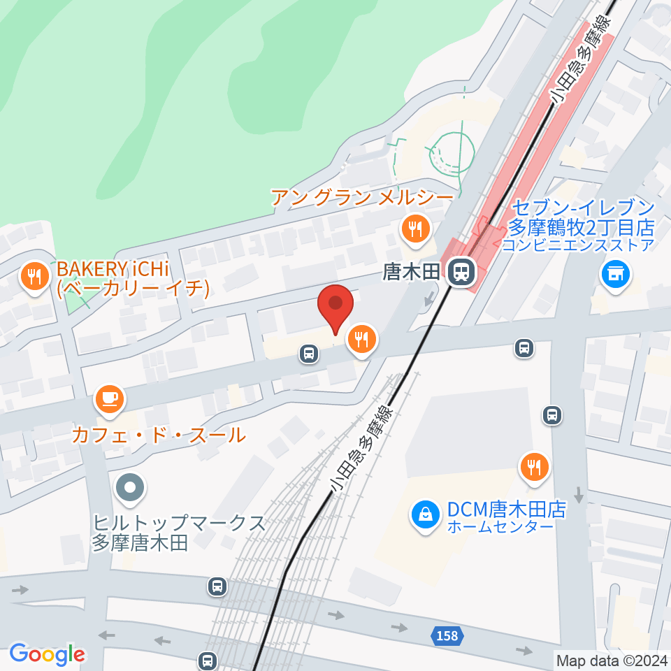 唐木田Cafe Way周辺のホテル一覧地図