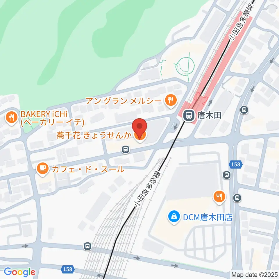 唐木田Cafe Way周辺のホテル一覧地図