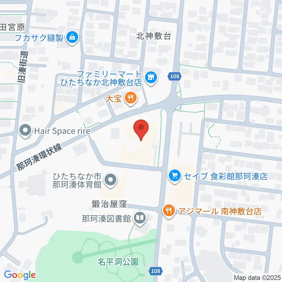 ひたちなか市那珂湊総合福祉センター・ふれあい交流館周辺のホテル一覧地図