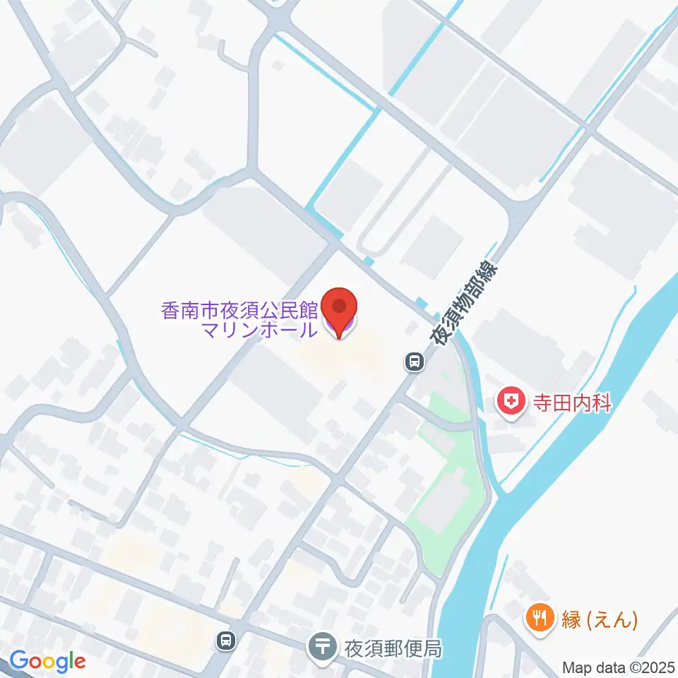 夜須中央公民館マリンホール周辺のホテル一覧地図