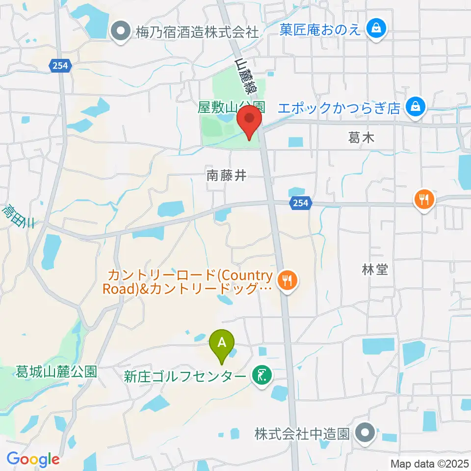 新庄文化会館マルベリーホール周辺のホテル一覧地図