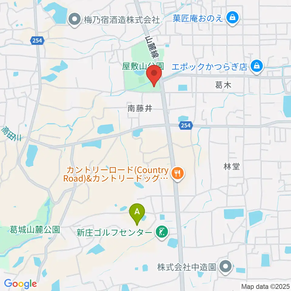 新庄文化会館マルベリーホール周辺のホテル一覧地図