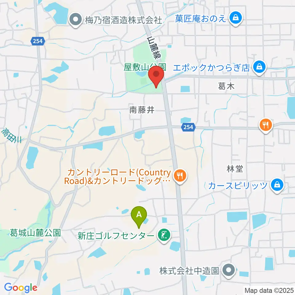 新庄文化会館マルベリーホール周辺のホテル一覧地図
