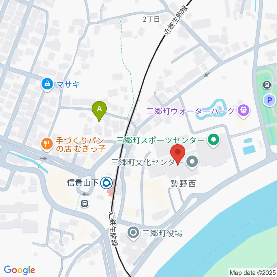三郷町文化センター周辺のホテル一覧地図
