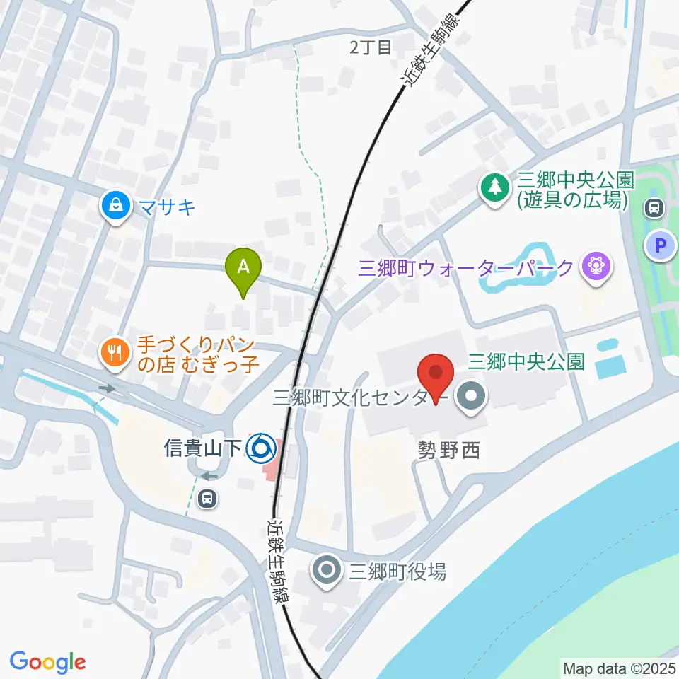 三郷町文化センター周辺のホテル一覧地図