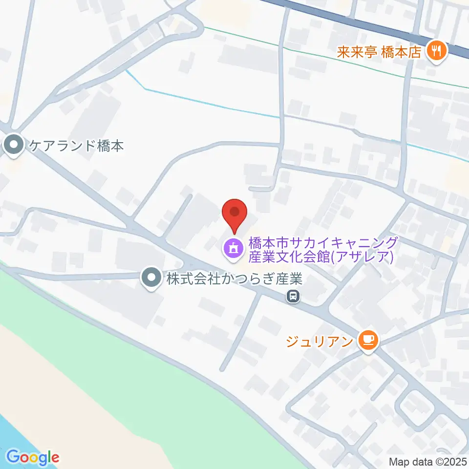 橋本市サカイキャニング産業文化会館アザレア周辺のホテル一覧地図