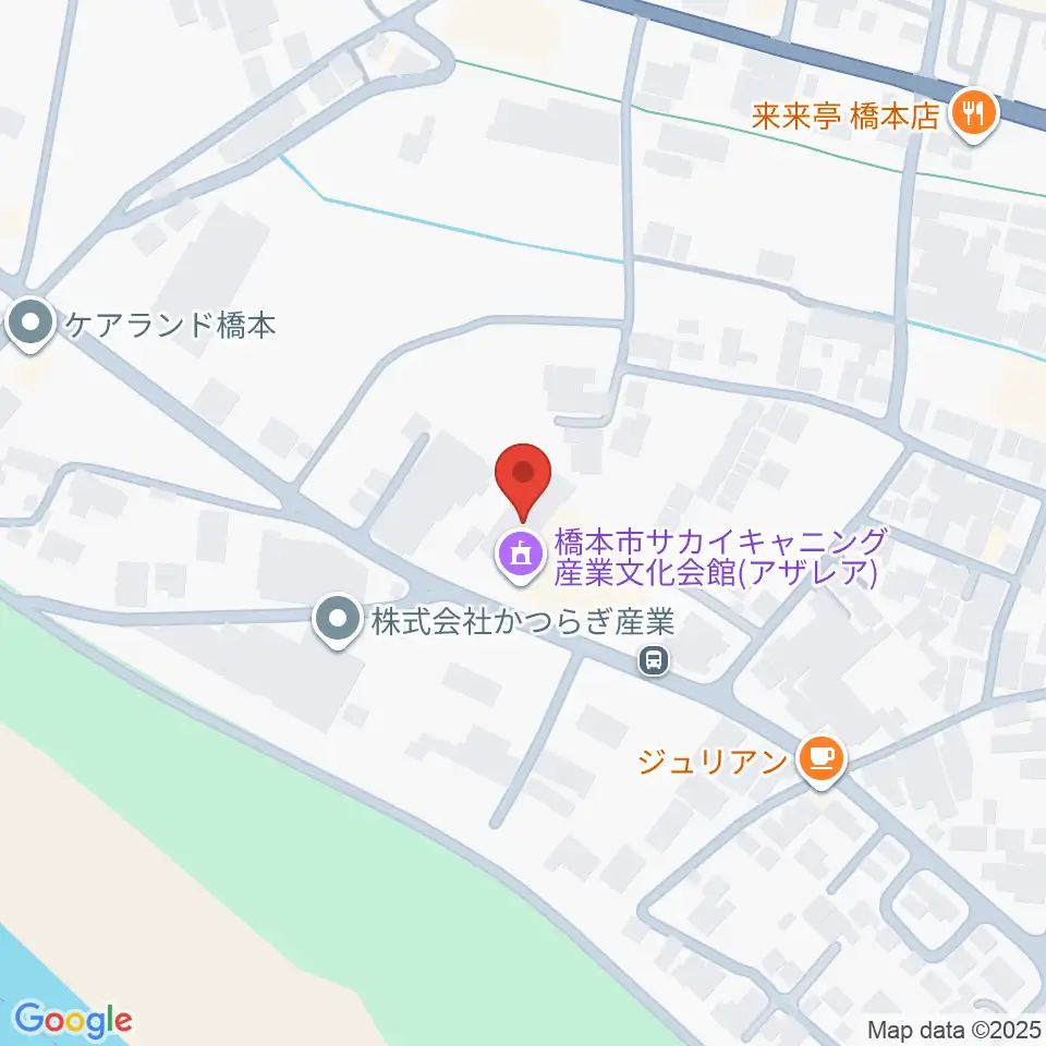 橋本市サカイキャニング産業文化会館アザレア周辺のホテル一覧地図