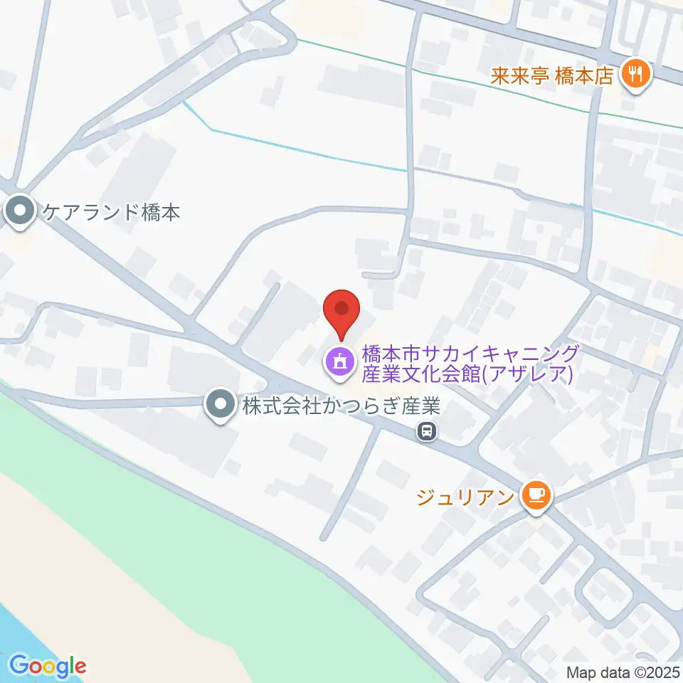 橋本市サカイキャニング産業文化会館アザレア周辺のホテル一覧地図