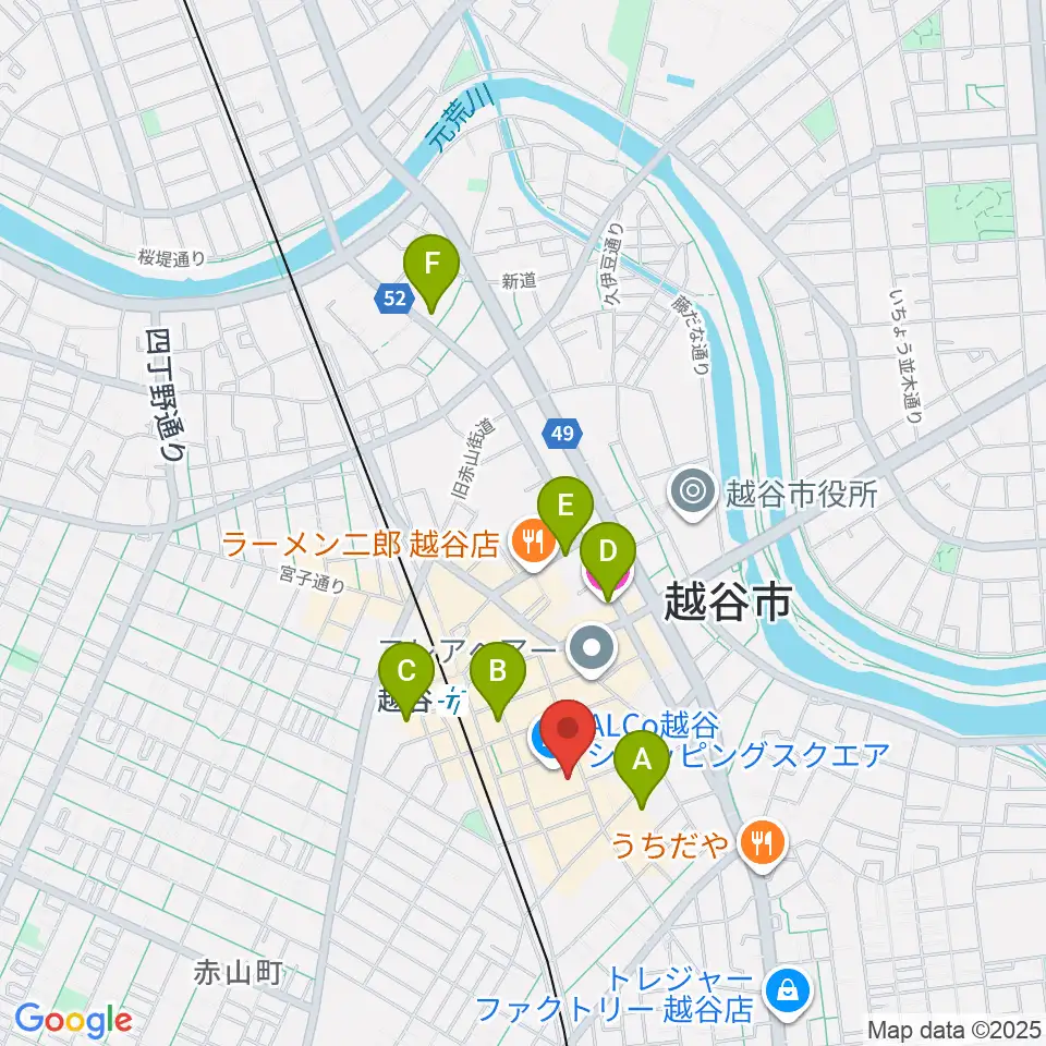 LoCo Music Studio周辺のホテル一覧地図