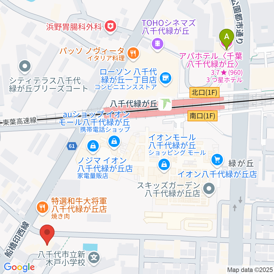 FMふくろう周辺のホテル一覧地図