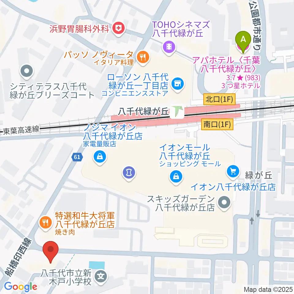 FMふくろう周辺のホテル一覧地図