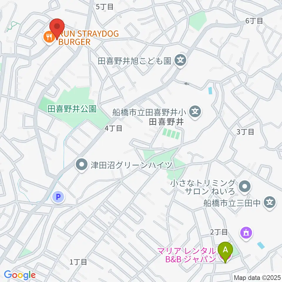 船橋スタジオネスト周辺のホテル一覧地図
