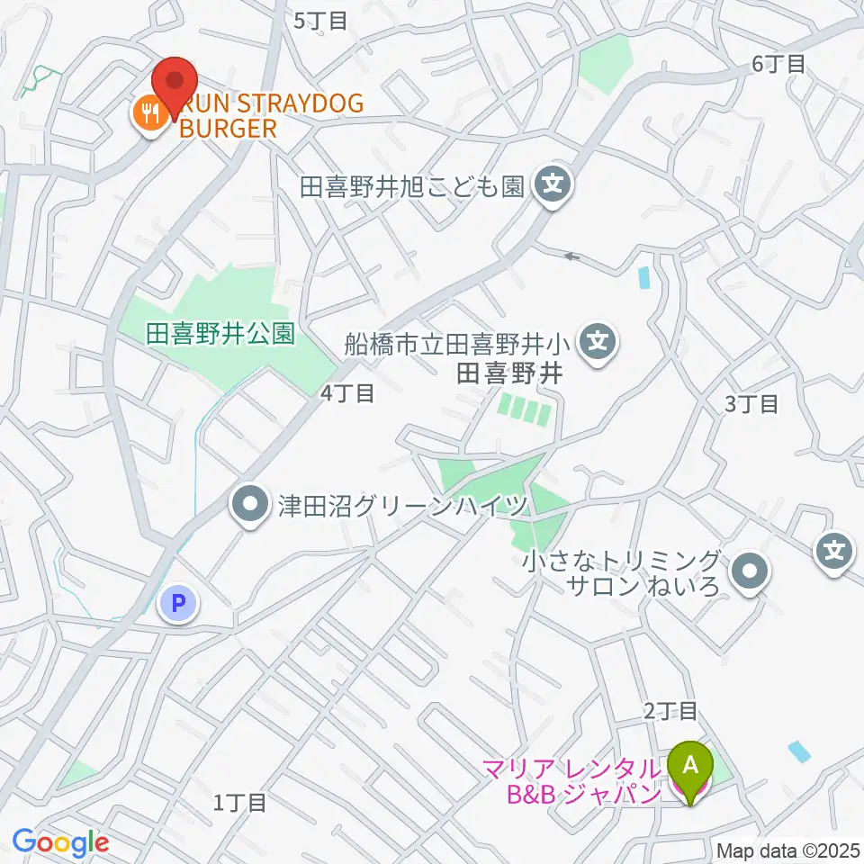 船橋スタジオネスト周辺のホテル一覧地図
