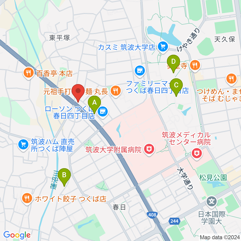 スタジオソングサイクル周辺のホテル一覧地図