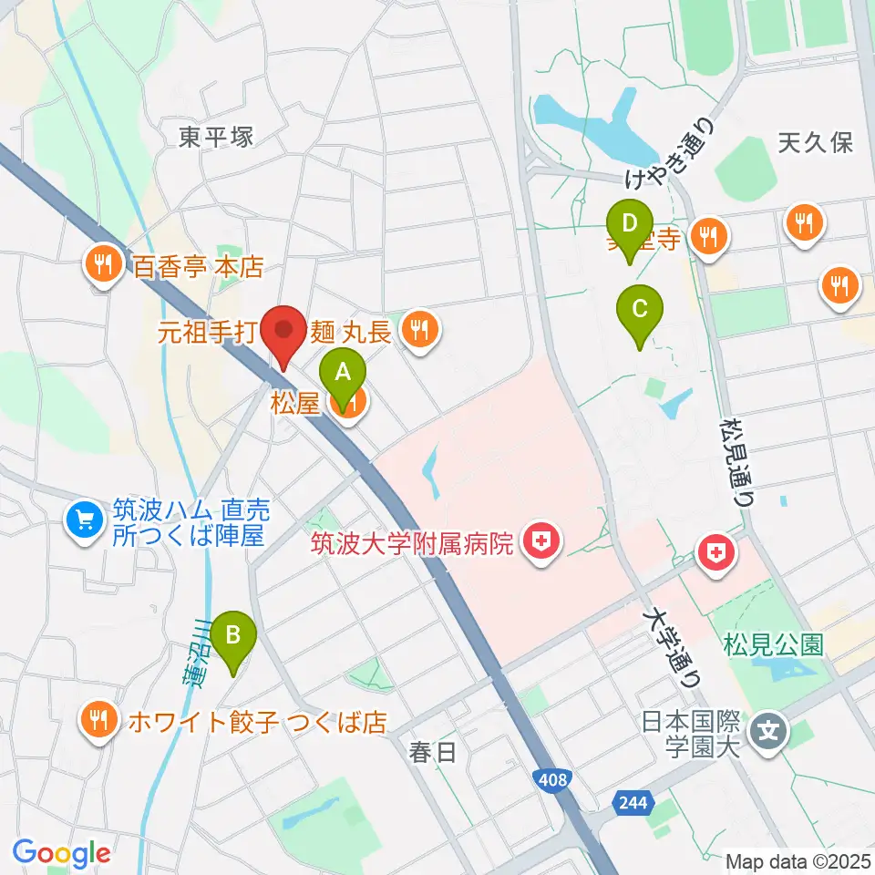スタジオソングサイクル周辺のホテル一覧地図