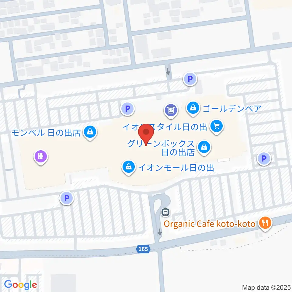 イオンシネマ日の出周辺のホテル一覧地図