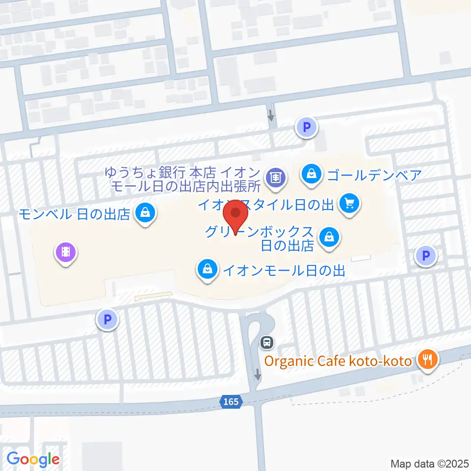 イオンシネマ日の出周辺のホテル一覧地図