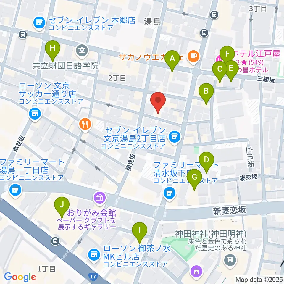 スチュディオ・トリアノン周辺のホテル一覧地図