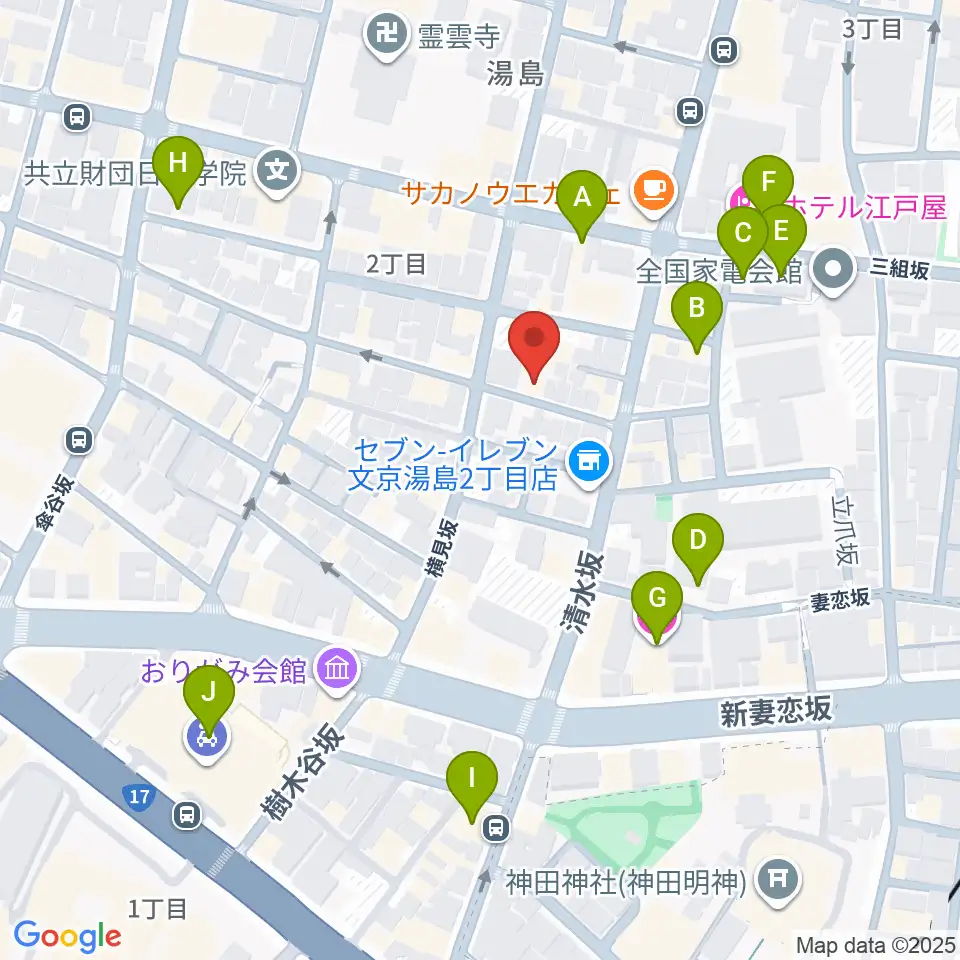 スチュディオ・トリアノン周辺のホテル一覧地図