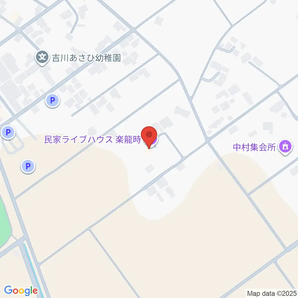 民家ライブハウス楽龍時周辺のホテル一覧地図