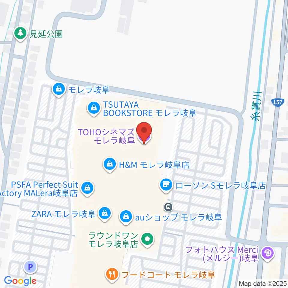 TOHOシネマズ モレラ岐阜周辺のホテル一覧地図
