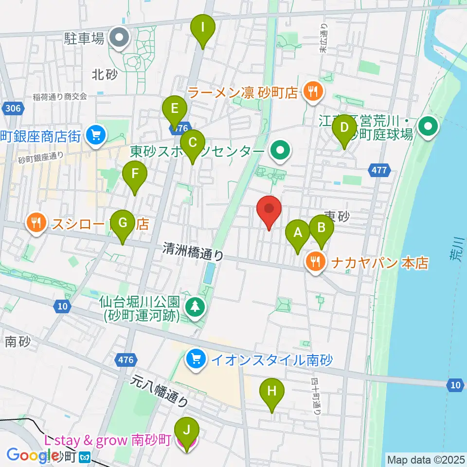 サンテクニカル周辺のホテル一覧地図