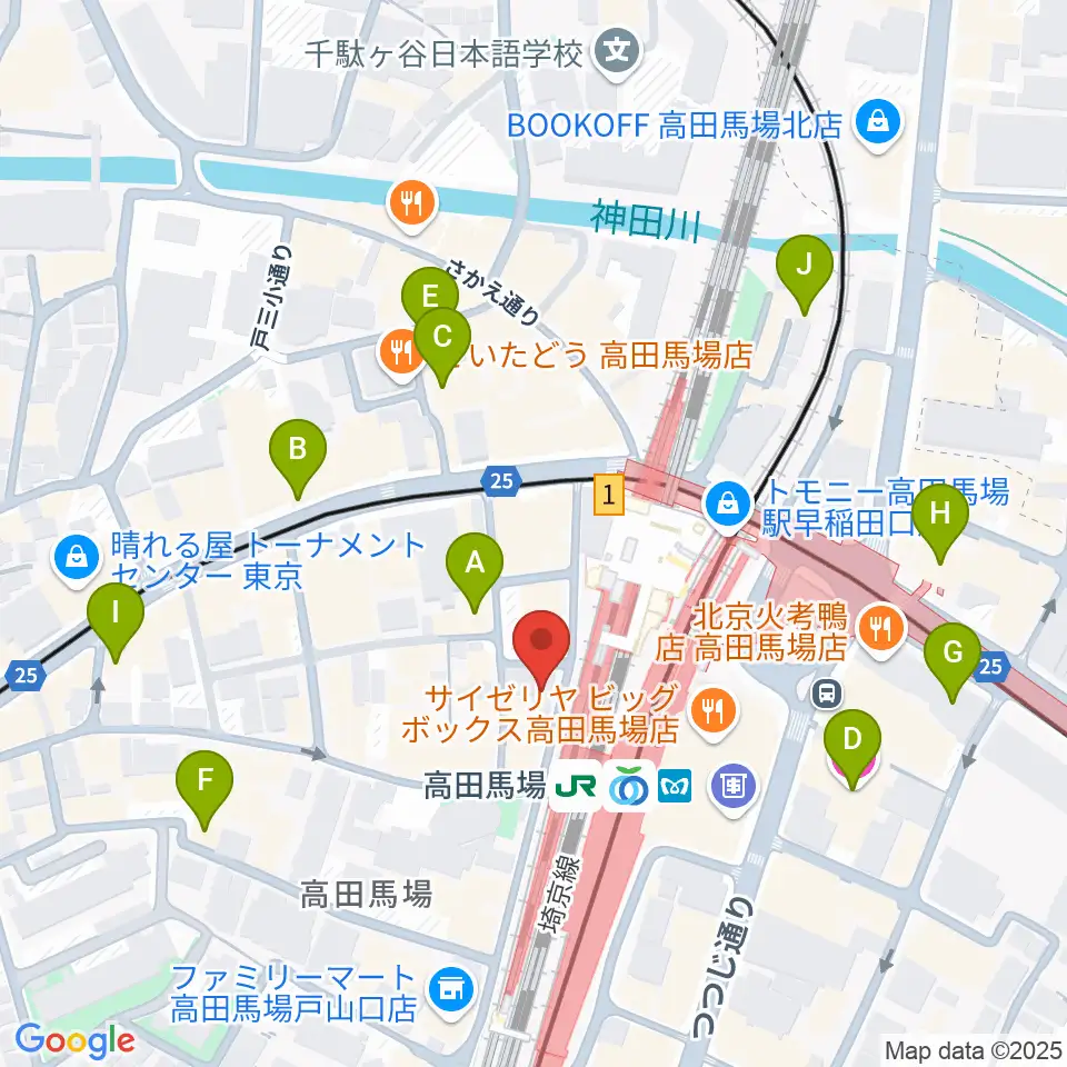 MI TOKYO周辺のホテル一覧地図