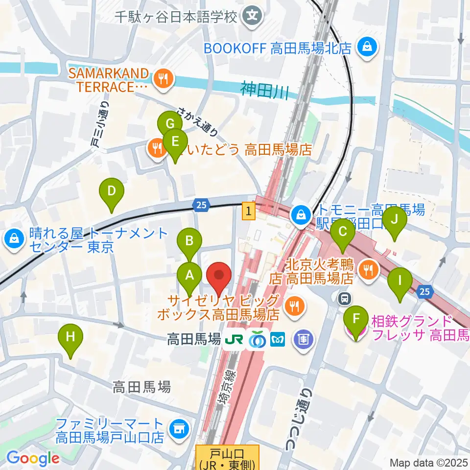 MI TOKYO周辺のホテル一覧地図