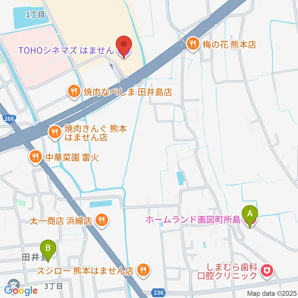 TOHOシネマズはません周辺のホテル一覧地図
