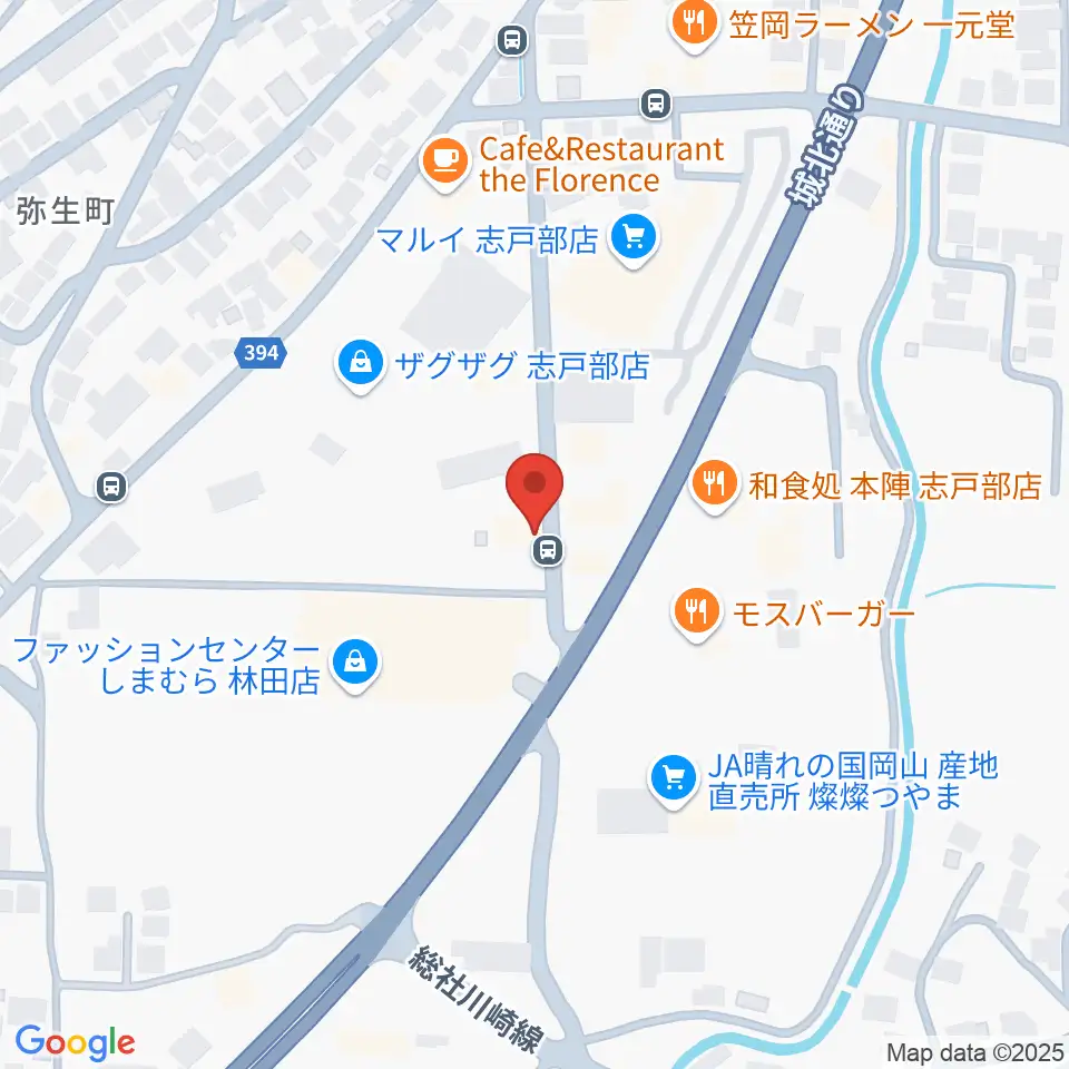 ヨシダミュージック周辺のホテル一覧地図