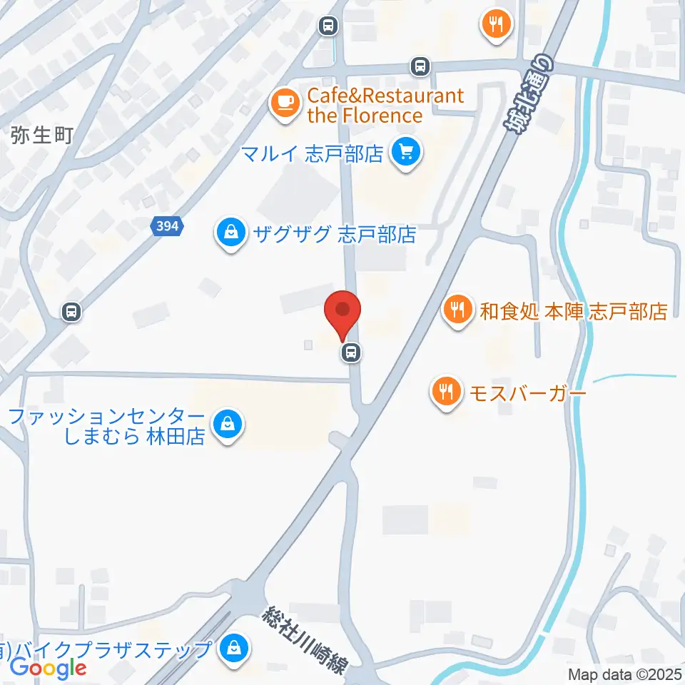 ヨシダミュージック周辺のホテル一覧地図