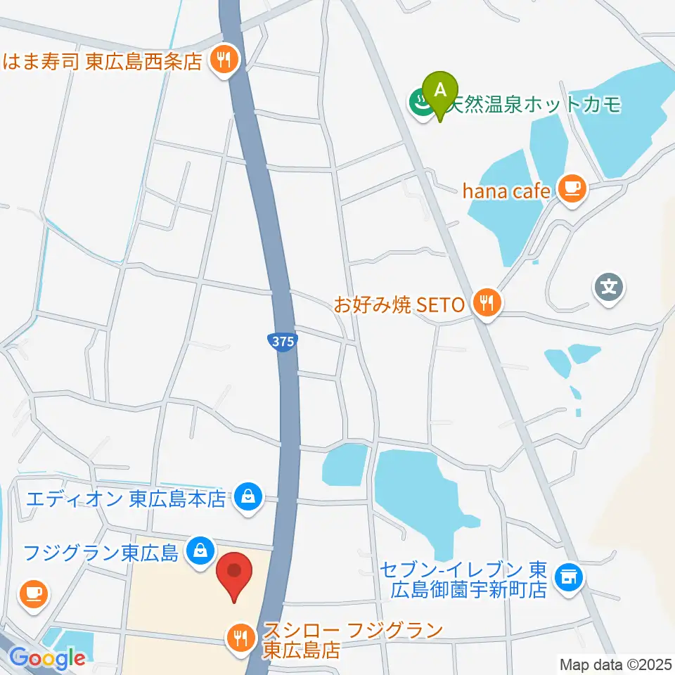 T・ジョイ東広島周辺のホテル一覧地図