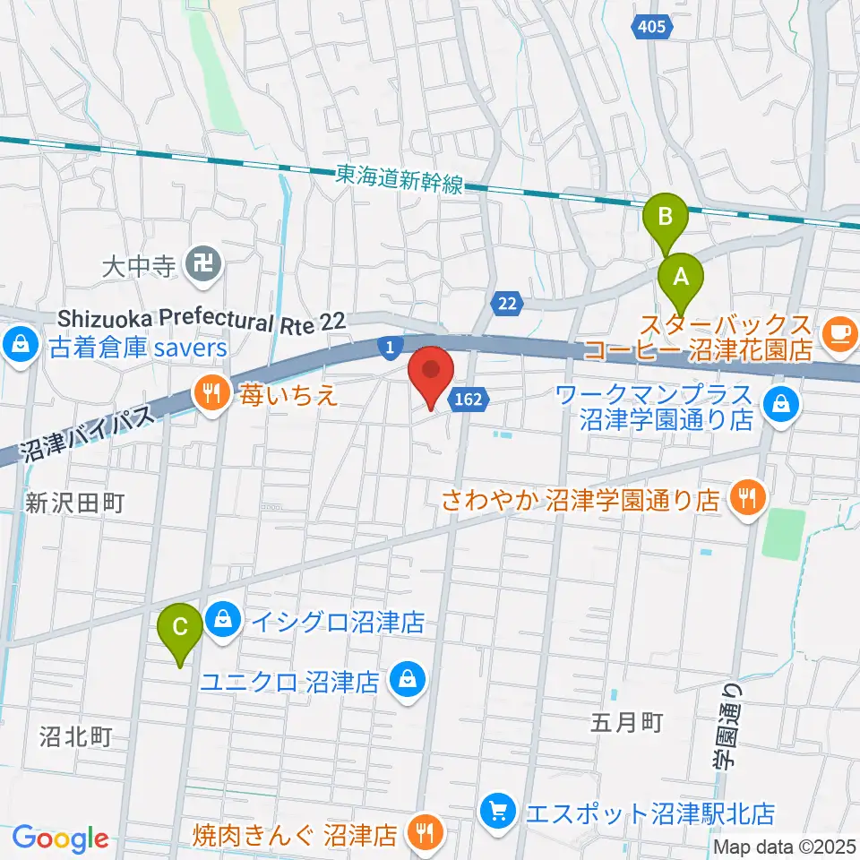 Studio SONICS周辺のホテル一覧地図