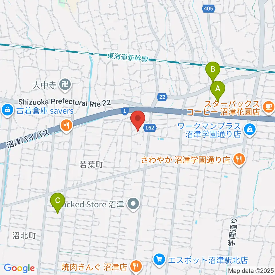Studio SONICS周辺のホテル一覧地図